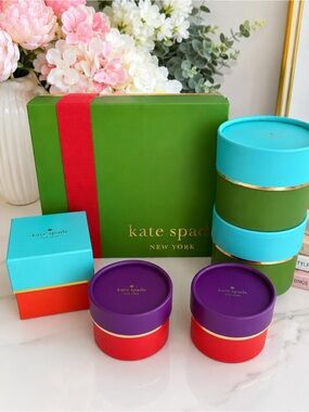 Kate Spade Empty Gift Box Bundle – 6 Assorted Gift & Storage Boxes